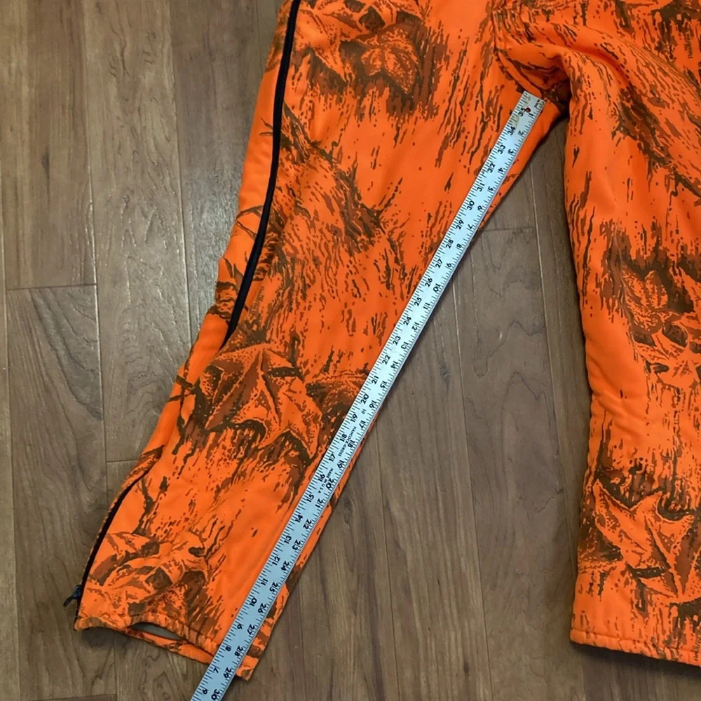 Vintage hunter orange camouflage Walls insulated coveralls medium - Picture 8 of 11